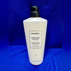 GOLDWELL KERASILK REVITALIZE NOURISHING SHAMPOO 1 Liter NEW